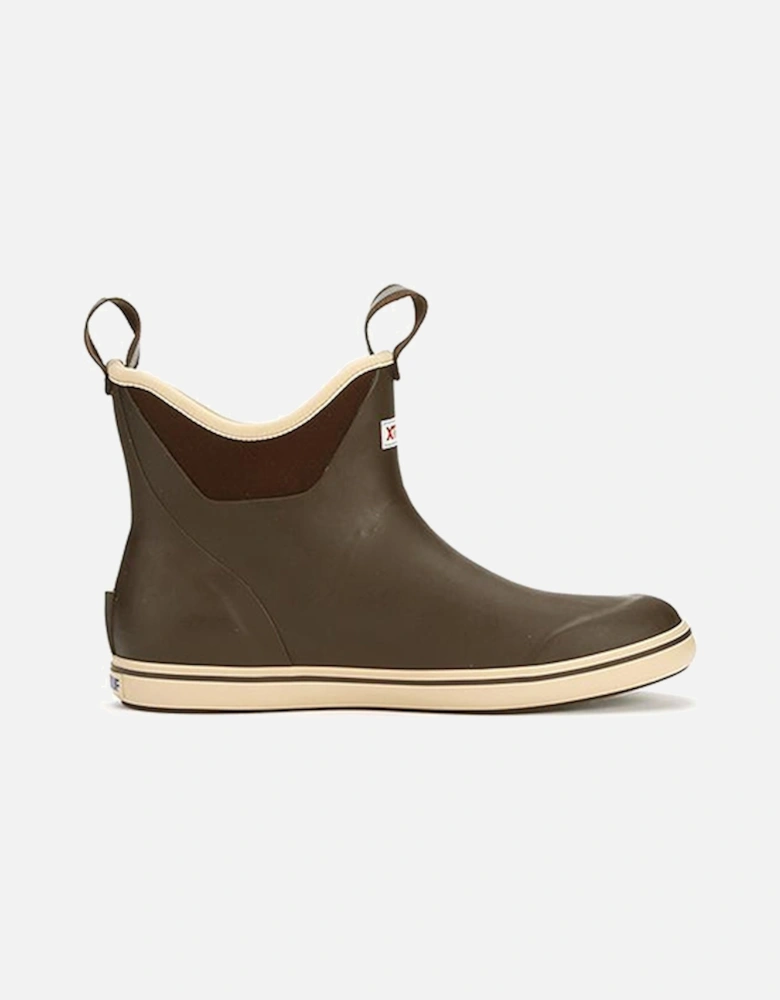 Women's Ankle Deck Boot Brown DFS