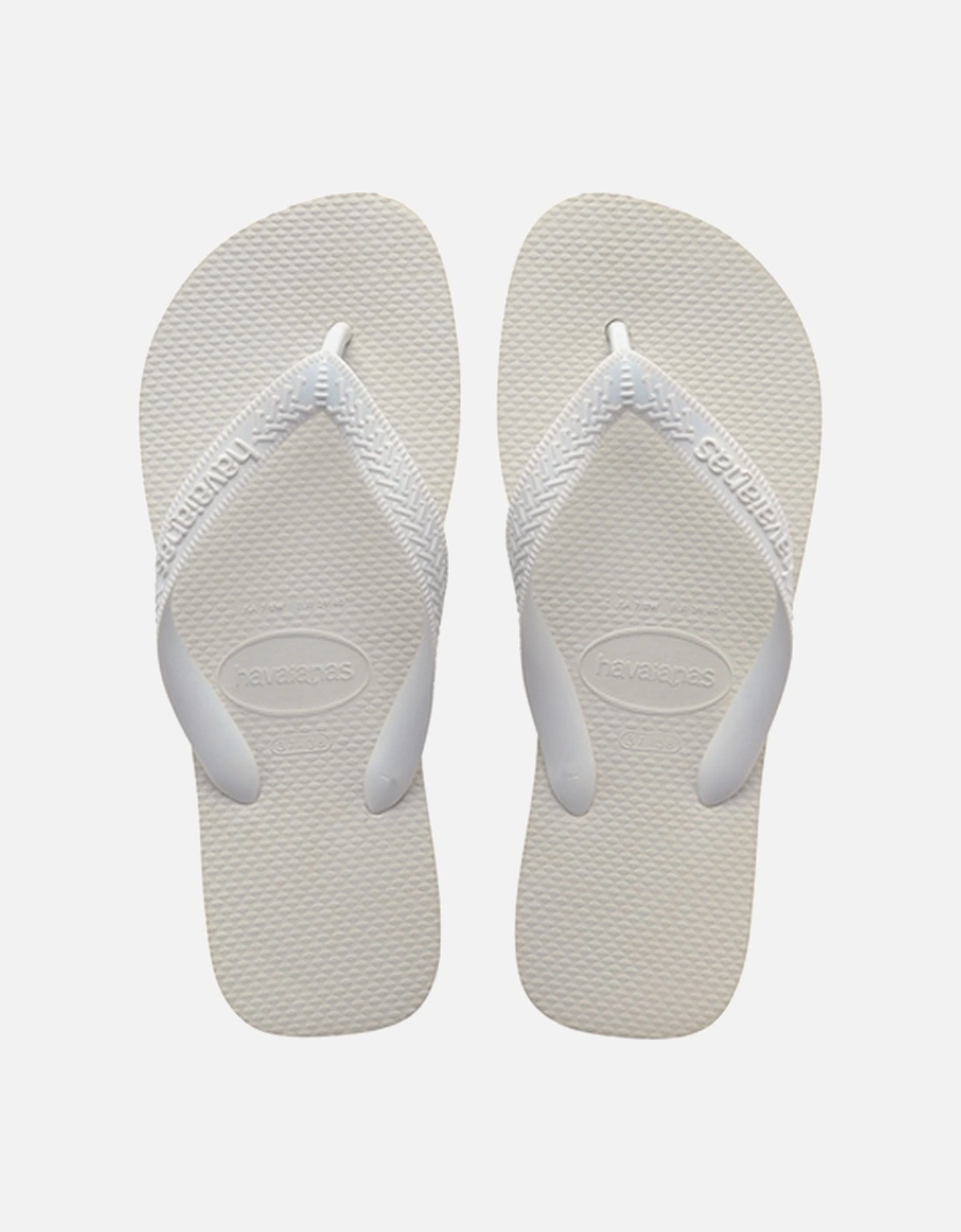 Unisex Top Flip Flop White, 6 of 5