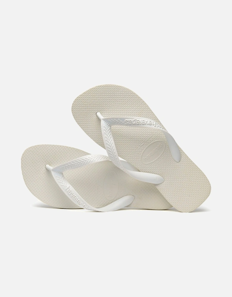 Unisex Top Flip Flop White