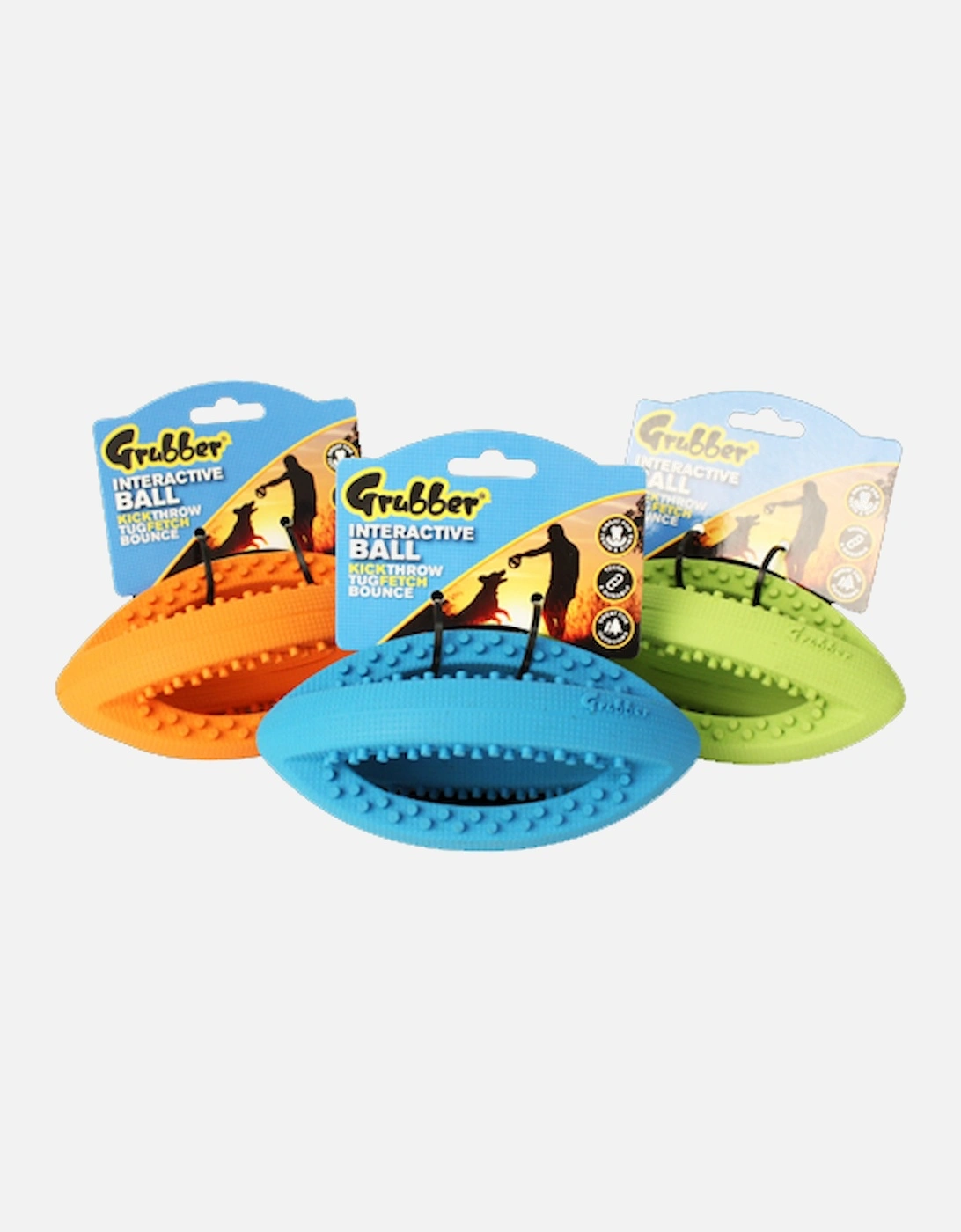Grubber Interactive Rugby Ball Mini, 2 of 1