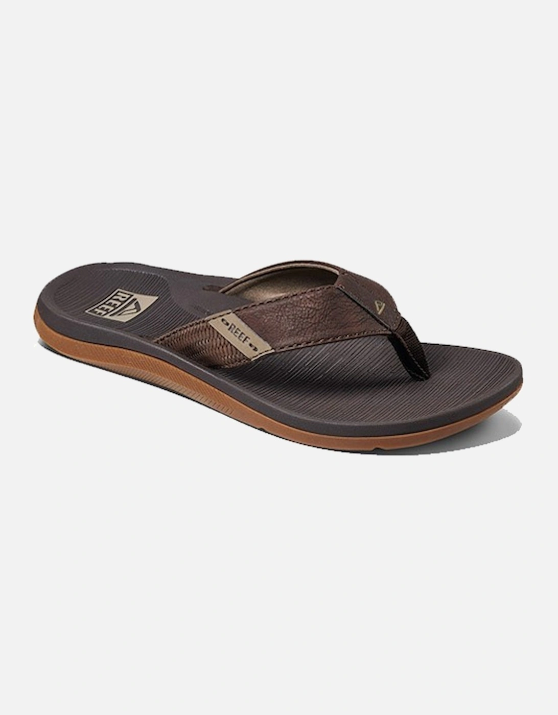 Men's Santa Ana Flip Flops Brown, 5 of 4