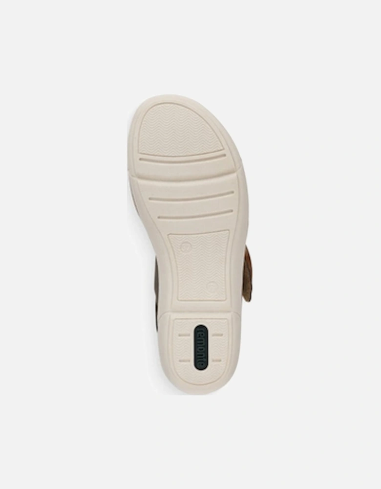 Remonte R6853-54 Women's Sandals Off White/Forest