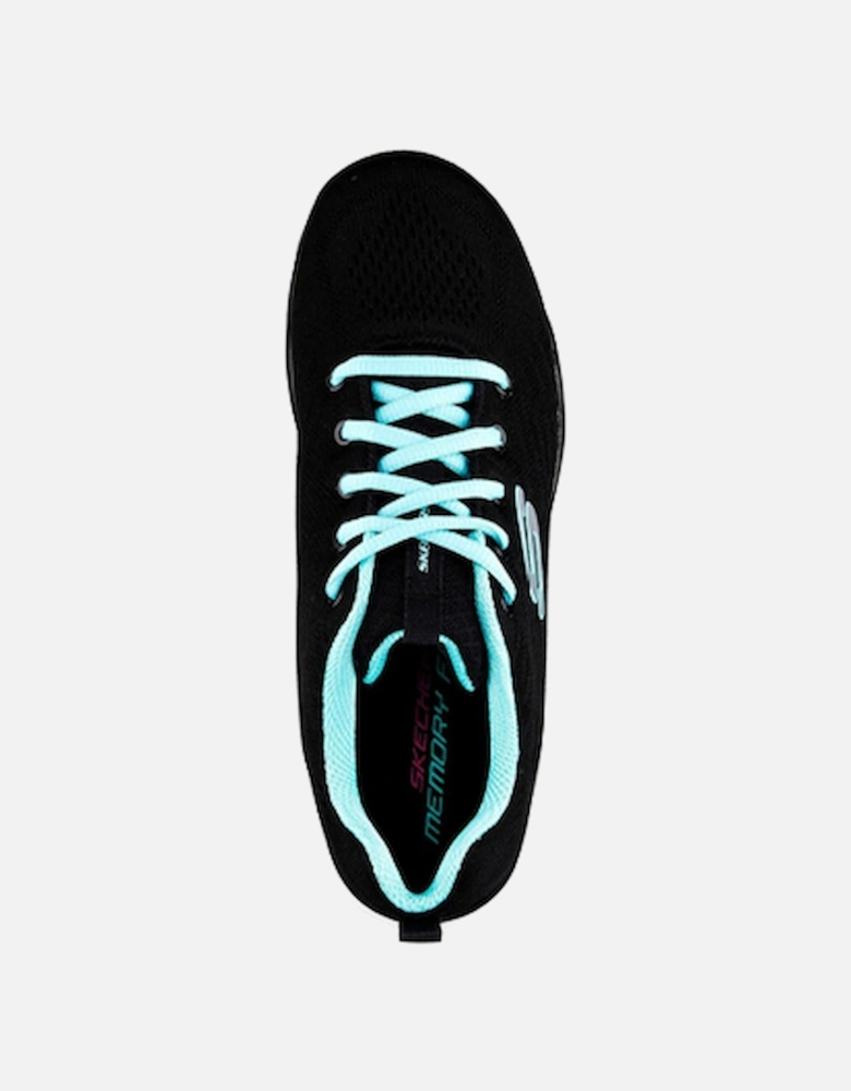 Women's Graceful Get Connected Sports Shoe Black/Turquoise