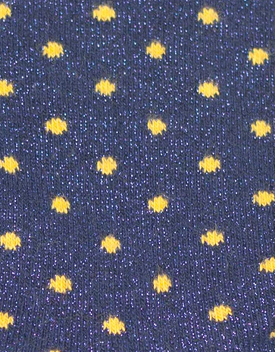 Dottie Sock - Navy/Gold
