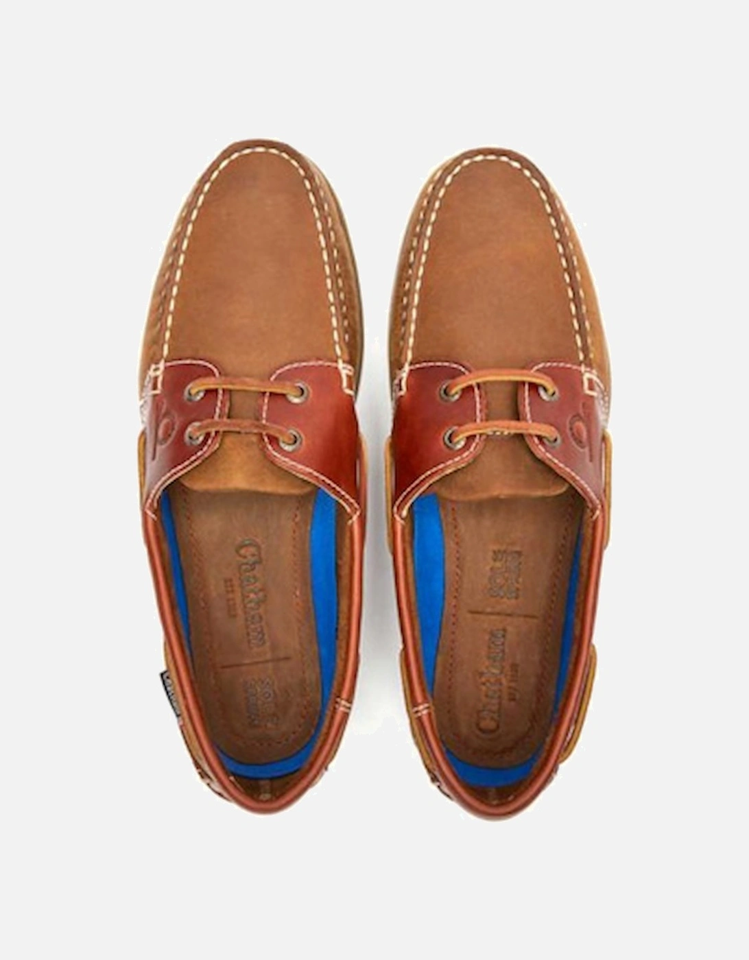 Men's Bermuda II G2 Leather Boat Shoes Walnut/Seahorse