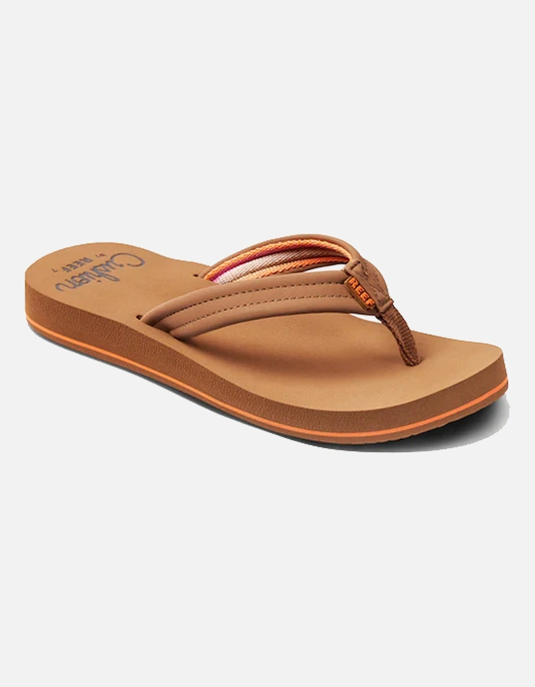 Women's Cushion Breeze Flip Flop Tan/Smoothie, 5 of 4