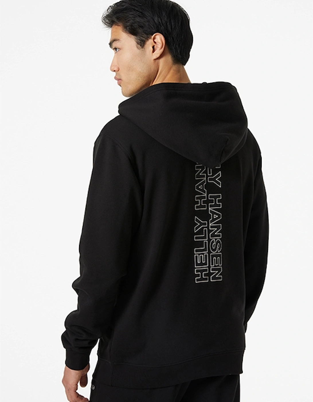 Men's Core Graphic Sweat Hoodie Black