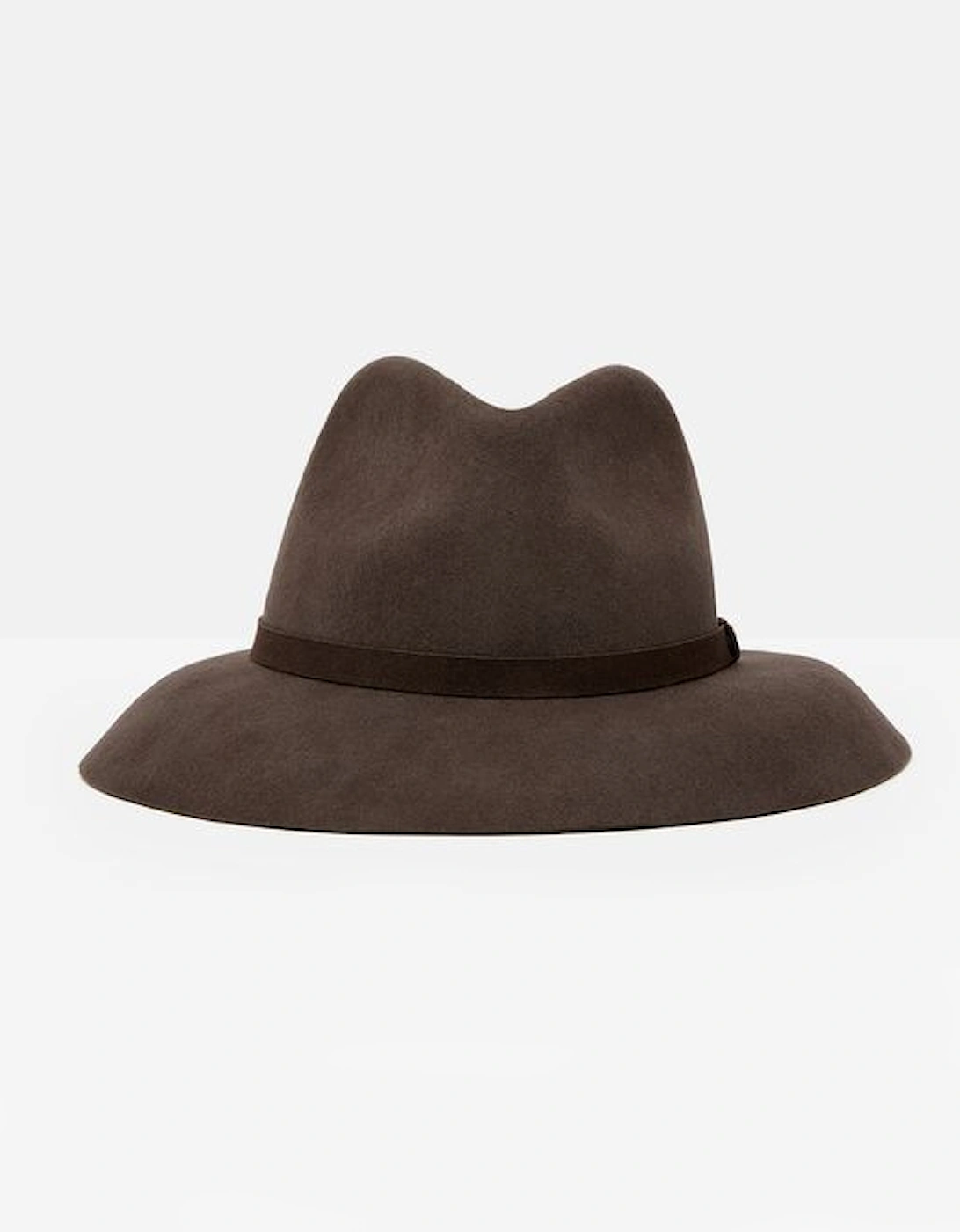 Women's Hazleton Soft Fedora Hat Dark Brown