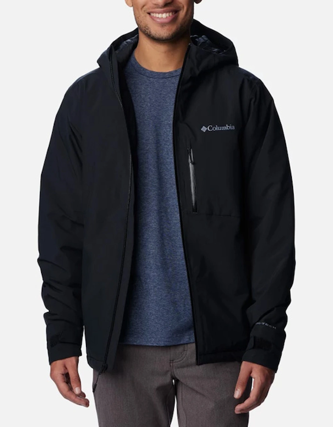 Men's Explorer's Edge™ Waterproof Insulated Jacket Black