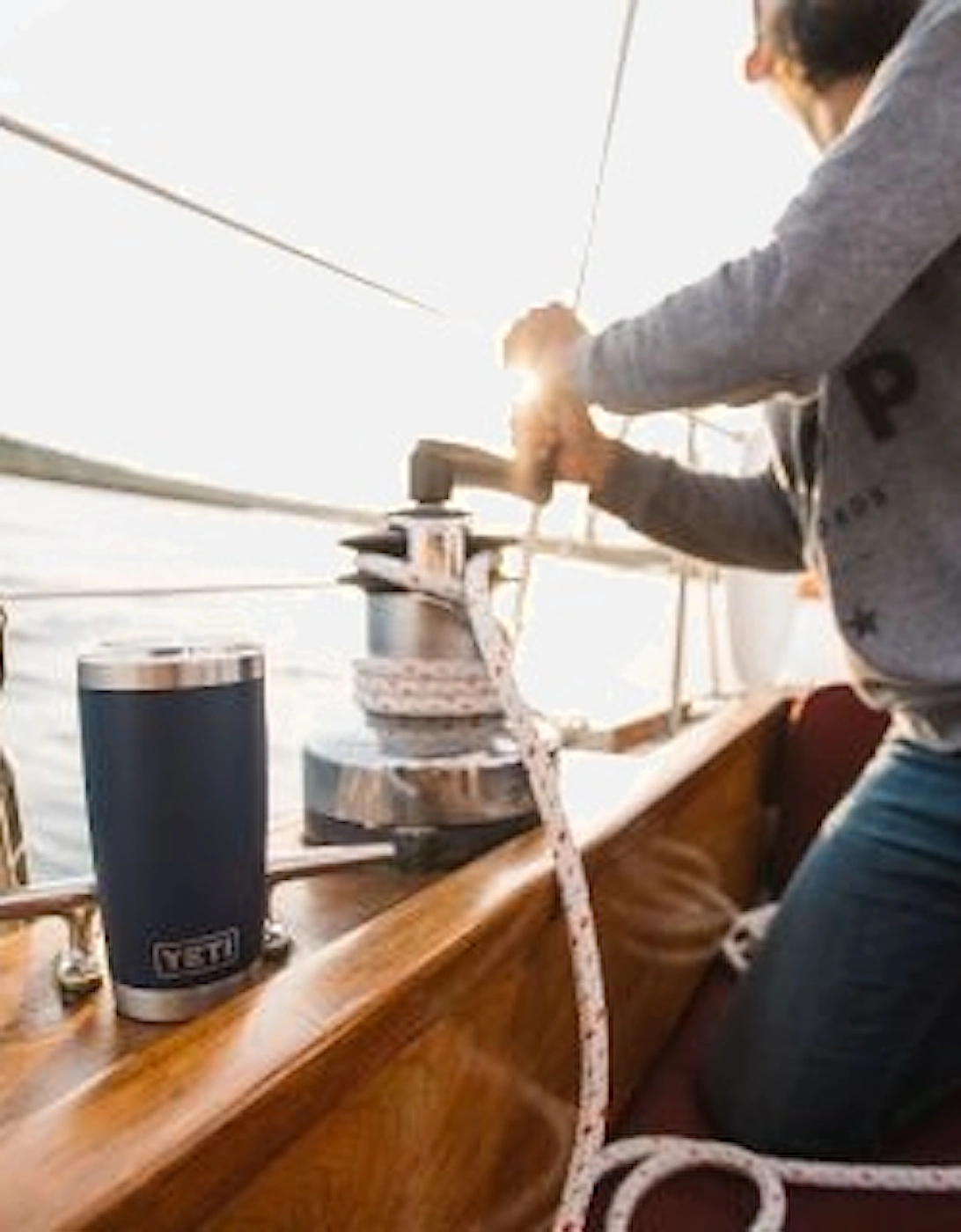 Rambler 20oz Tumbler Navy