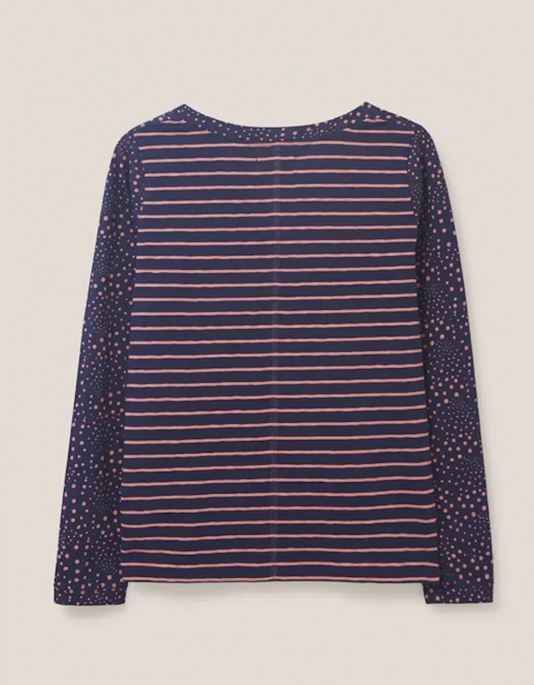 Women's Nelly Long Sleeve Tee Navy Multi