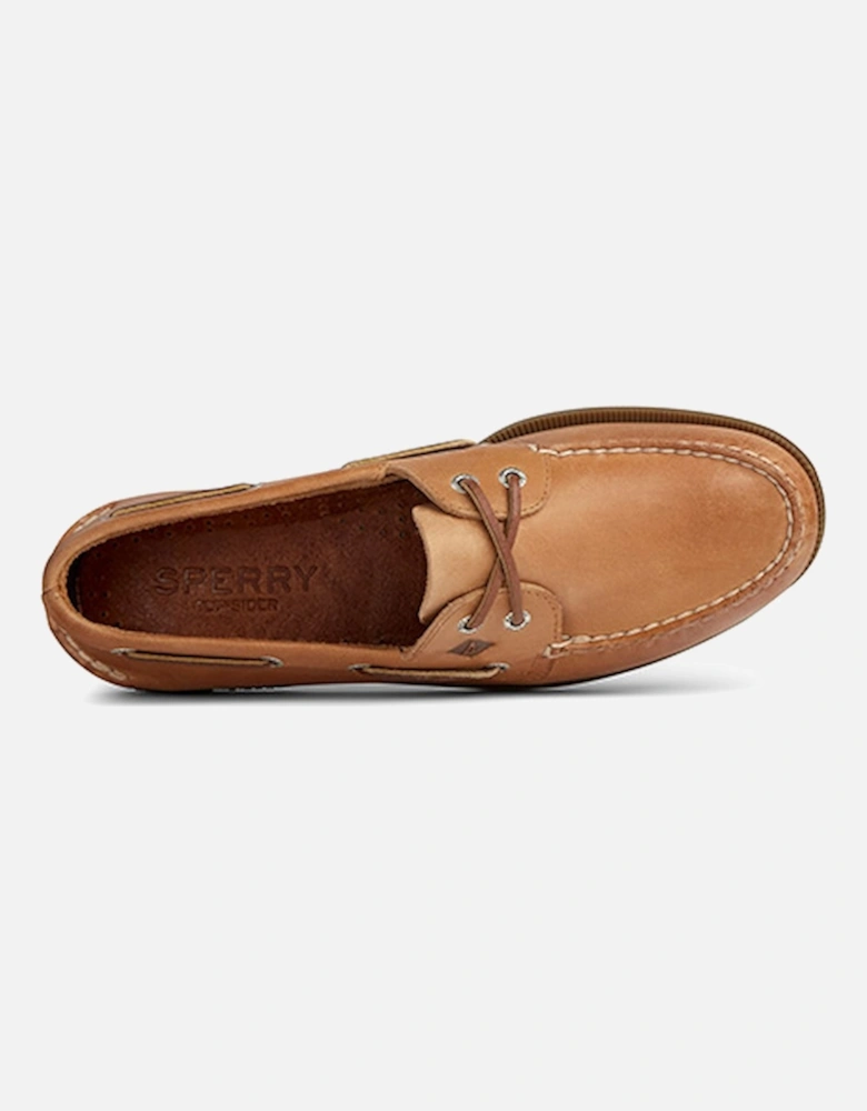 Sperry Men's Authentic Original Leather Boat Shoe Tan DFS