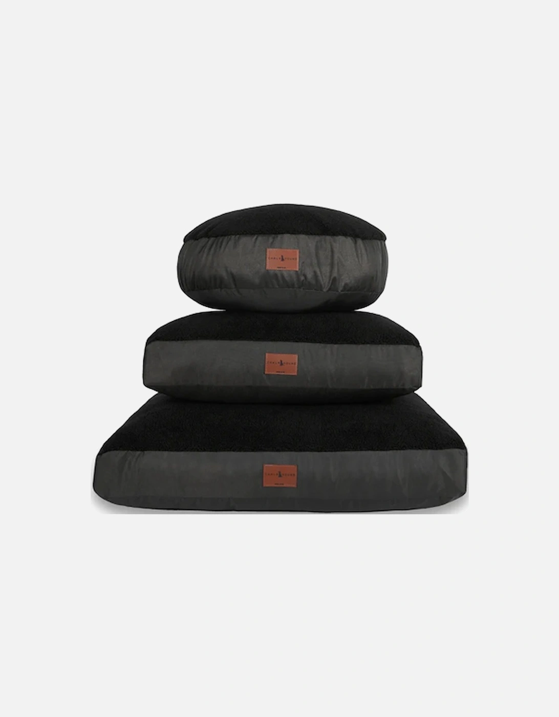 Nugget Medium Dog Bed Black