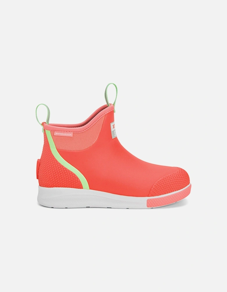 Women's Ankle Deck Boot Sport Red DFS