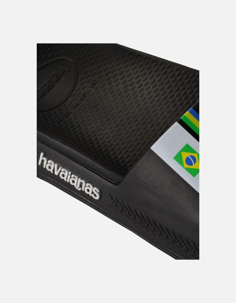 Unisex Brasil Slider Black