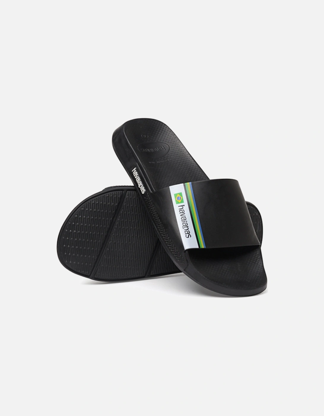 Unisex Brasil Slider Black