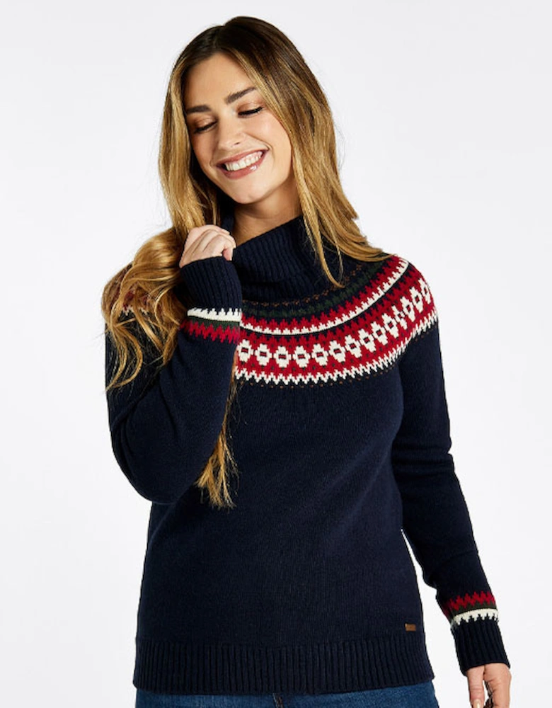 Women's Riverdale Knitted Sweater Navy
