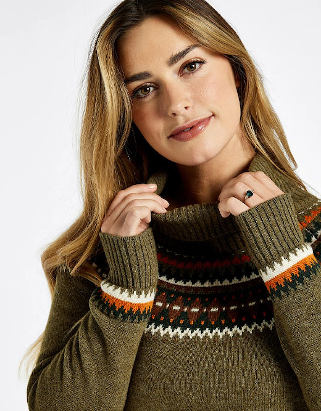 Women's Riverdale Knitted Sweater Dusky Green