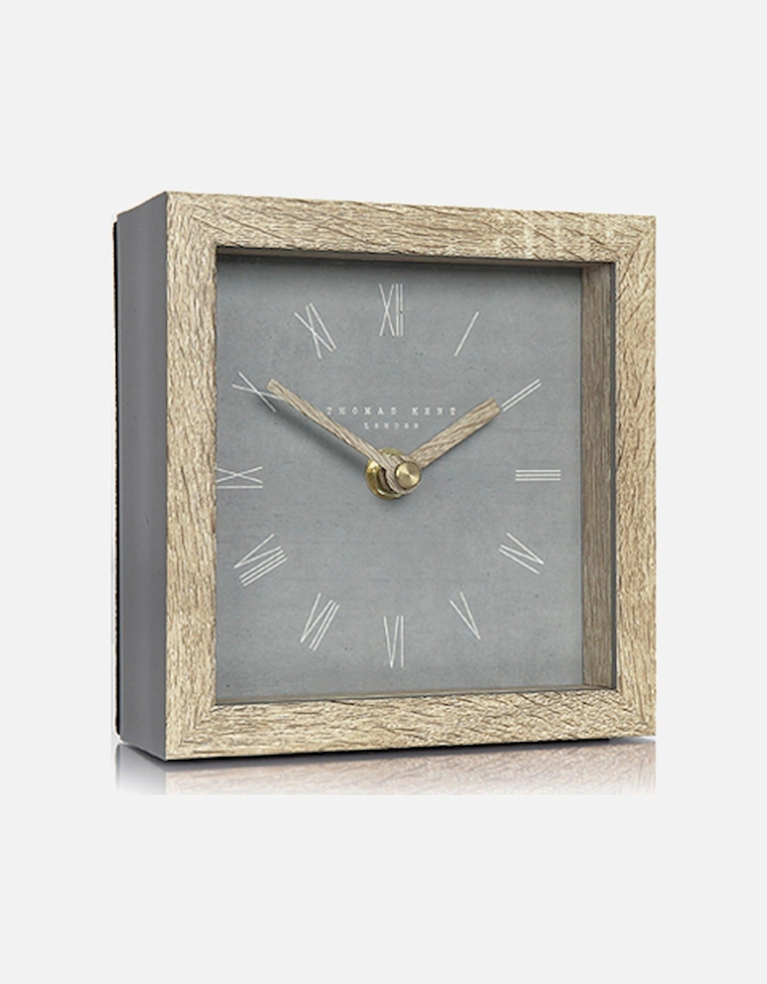 5" Nordic Mantel Clock Cement, 3 of 2