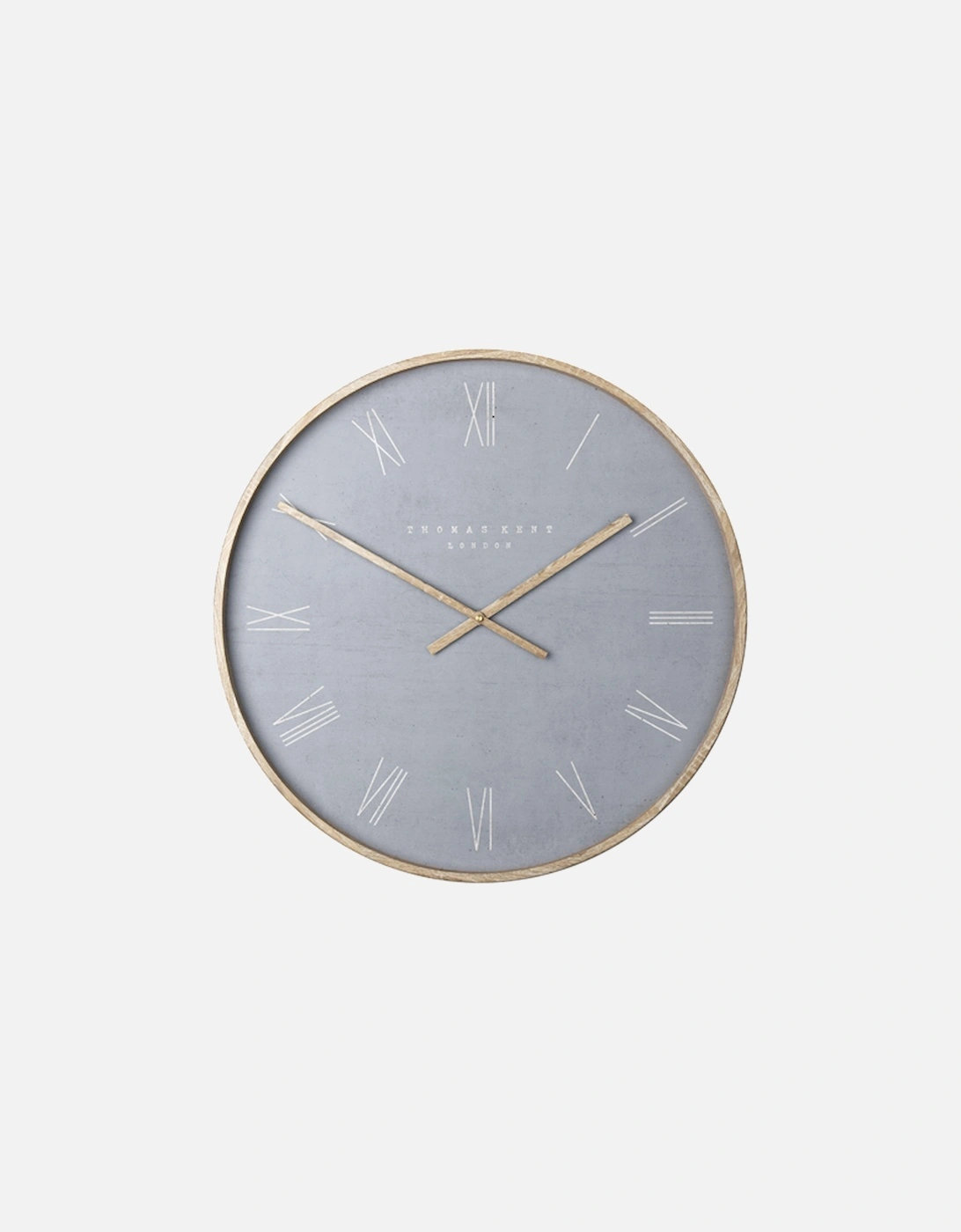 21" Nordic Wall Clock Cement, 3 of 2