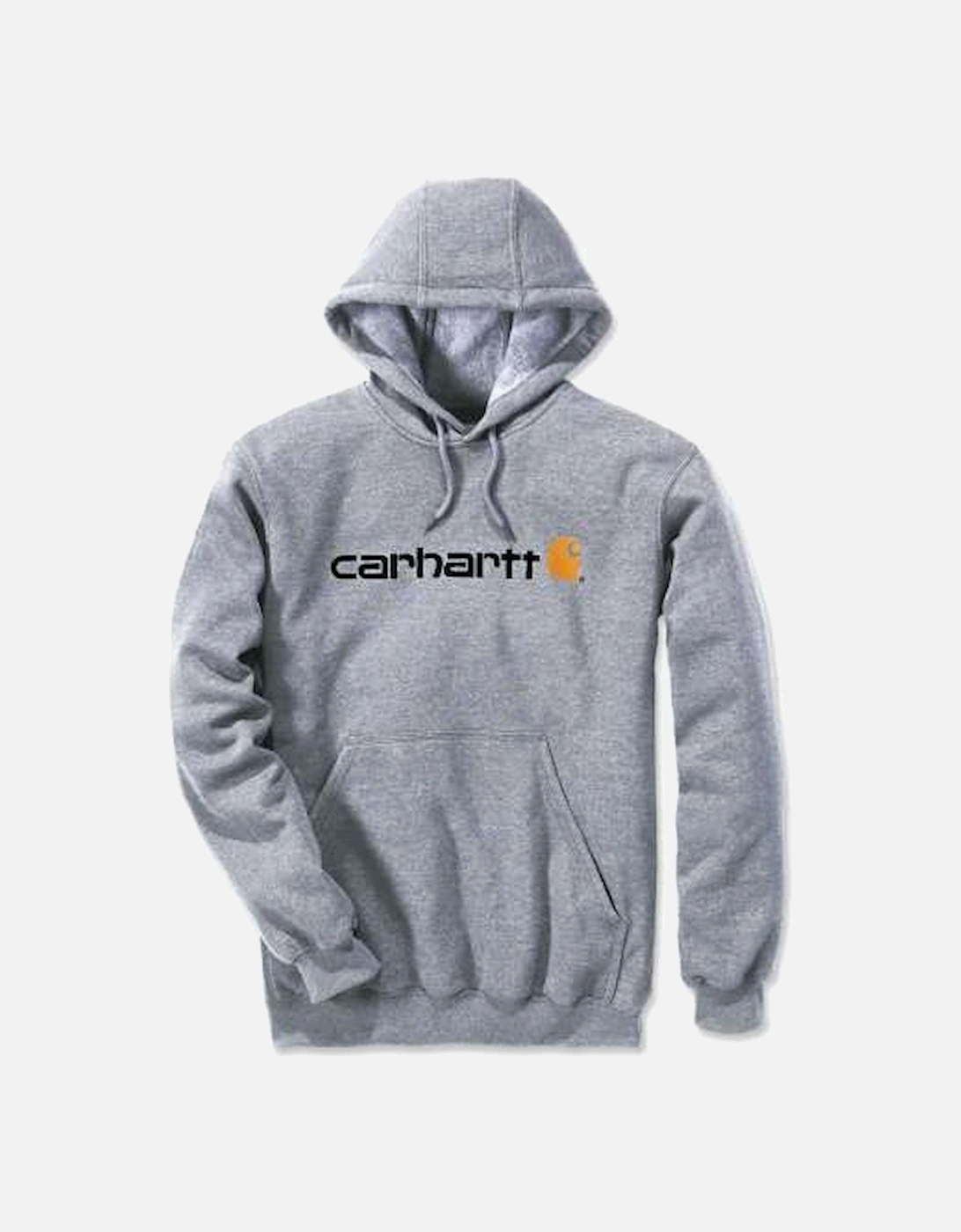 Carhartt Loose Fit Midweight Logo Graphic Sweatshirt Heather Grey, 3 of 2