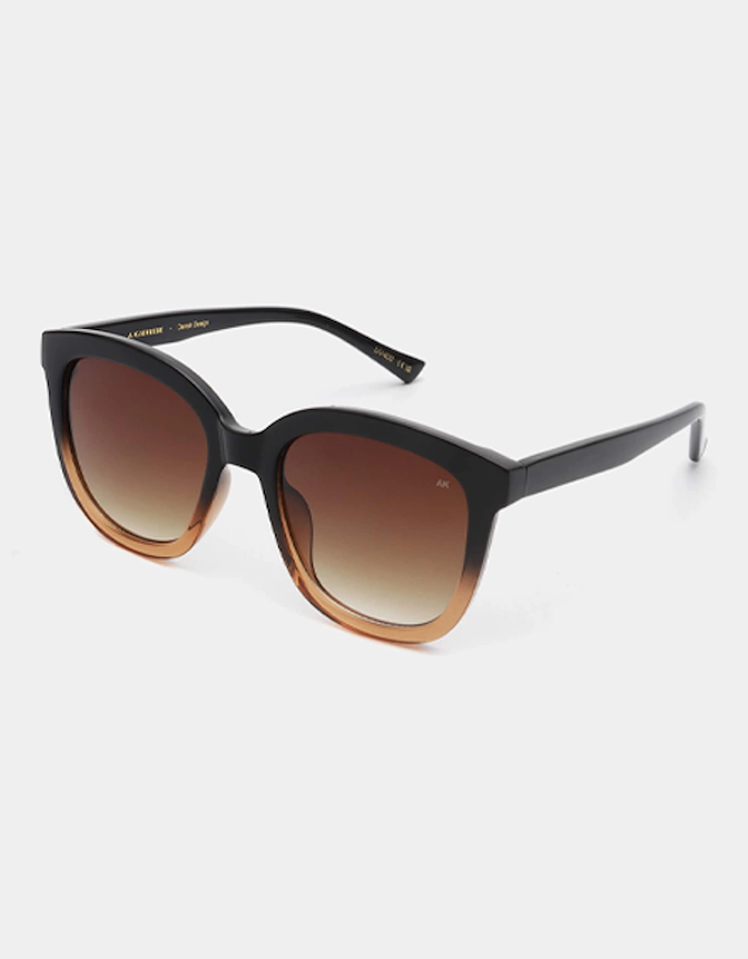 A.Kjaerbede Billy Sunglasses Black/Brown Transparent, 5 of 4