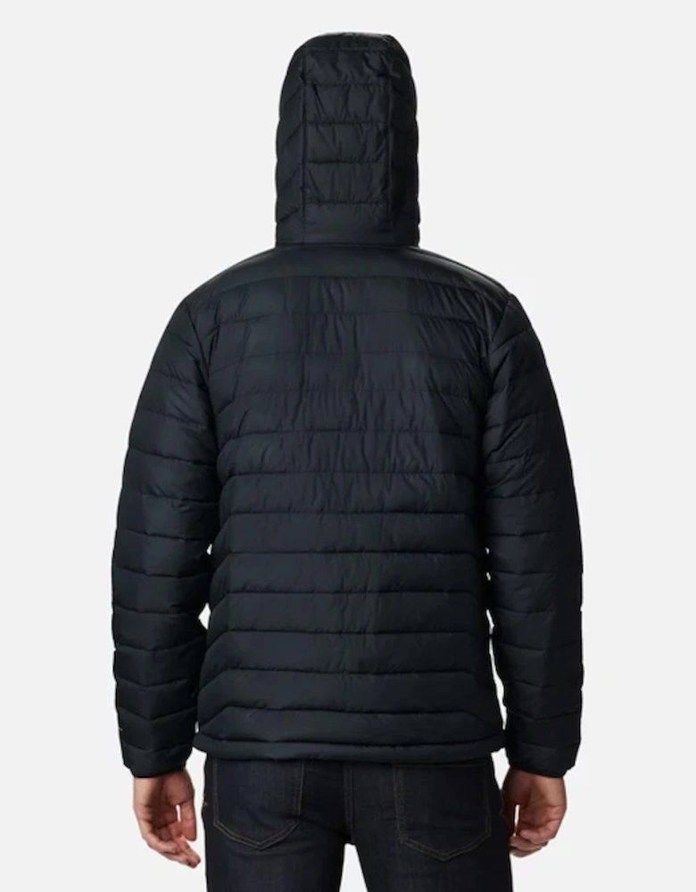 Men's Powder Lite Hooded Jacket Black