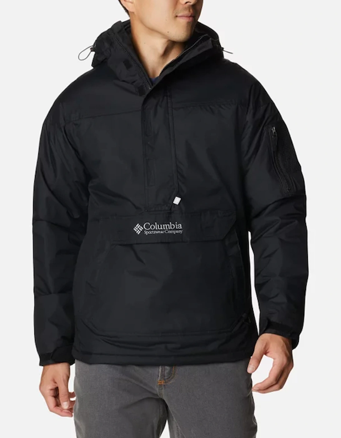 Men's Challenger Pullover Jacket Black, 9 of 8