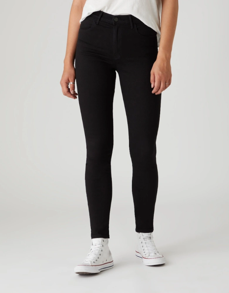 High Skinny Jeans In Rinse Wash