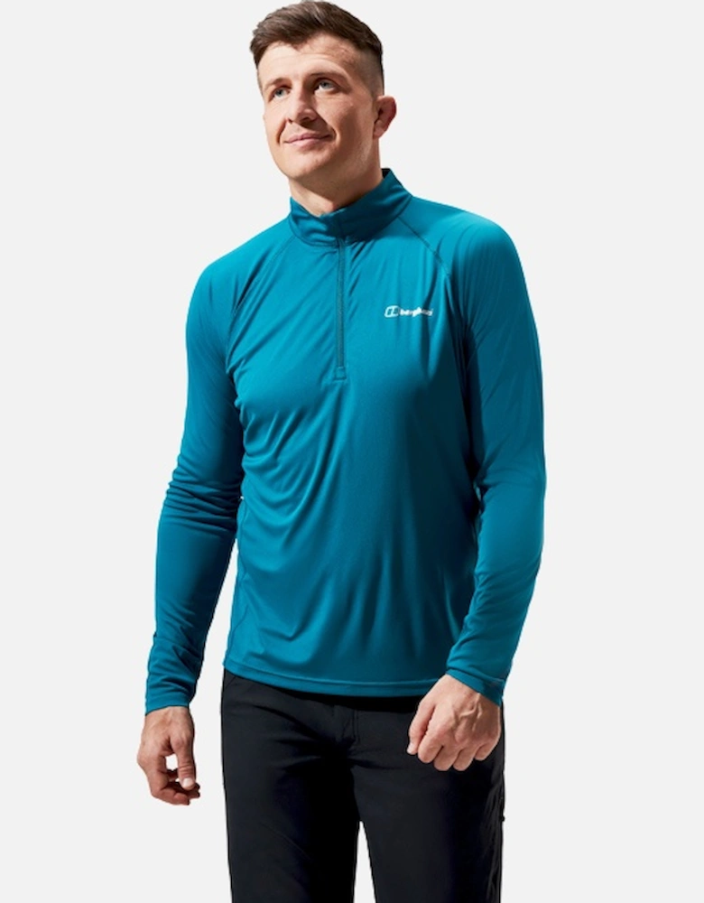 Men's Trailblaze Long Sleeve Tech Tee Deep Ocean