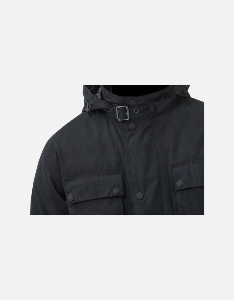 Men's Black Handle Waterproof Jacket