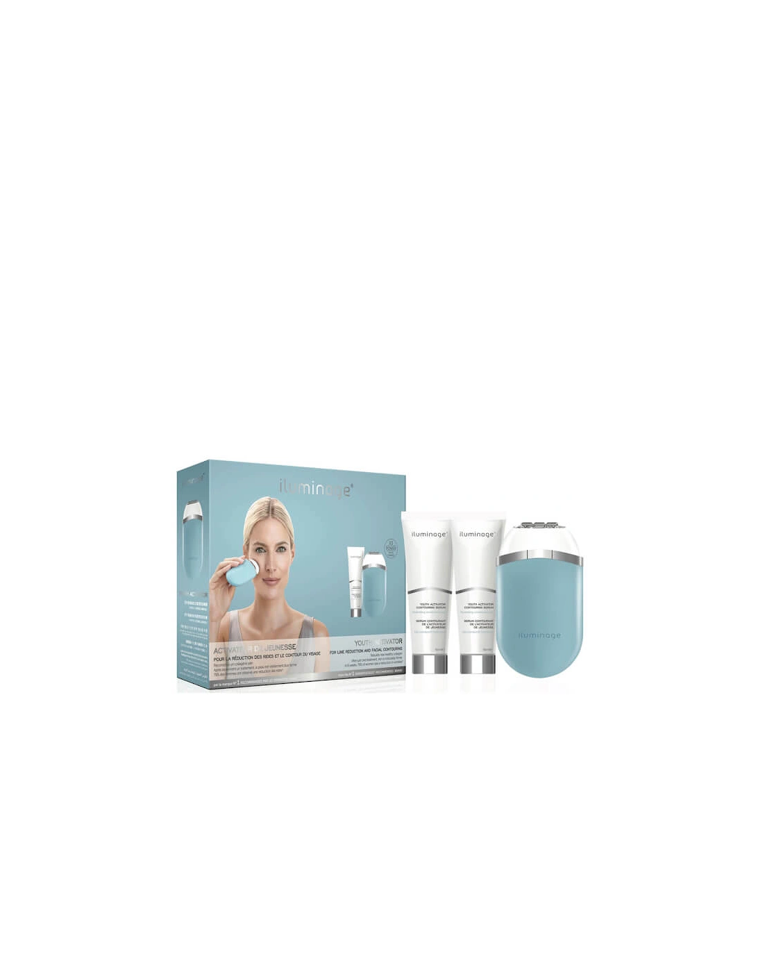 Youth Activator Infrared LED Radio Frequency Anti-Aging Device and 2 Youth Activator Serums (1 kit) - Iluminage, 2 of 1