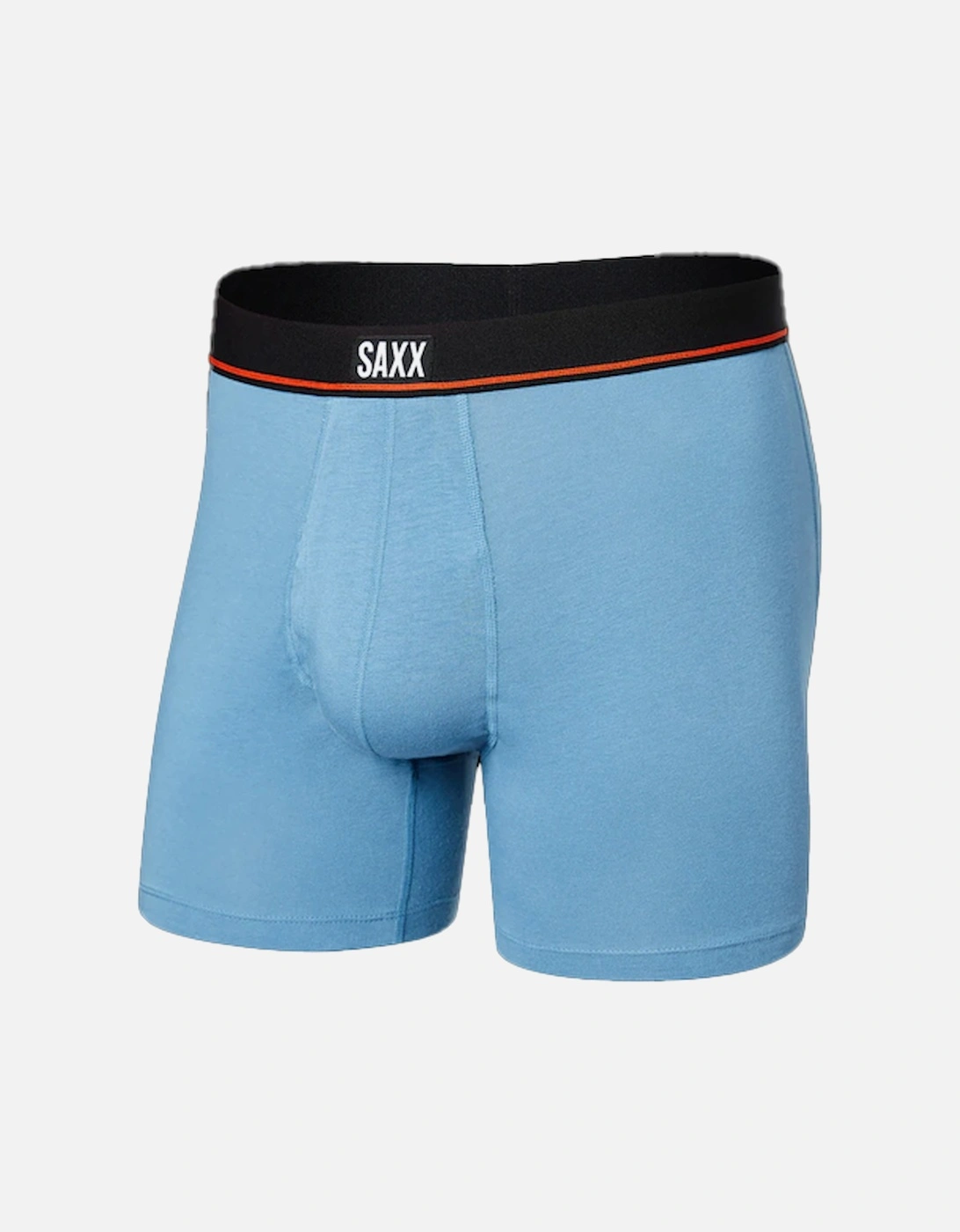 Non Stop Stretch Cotton Boxer Brief Fly Slate, 3 of 2