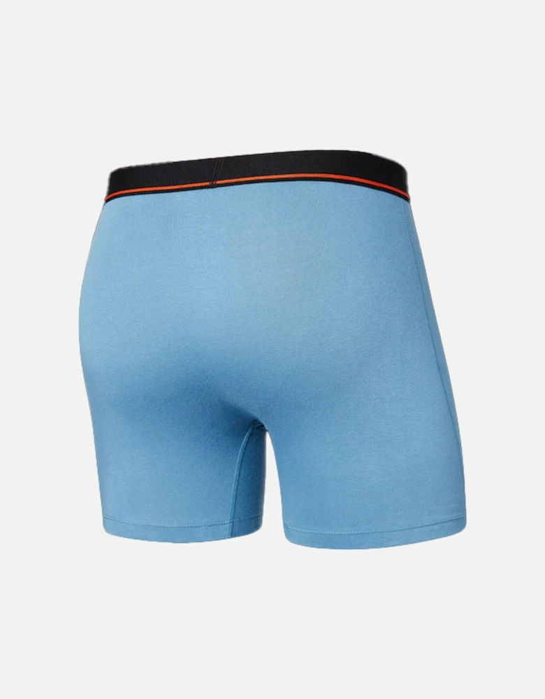 Non Stop Stretch Cotton Boxer Brief Fly Slate