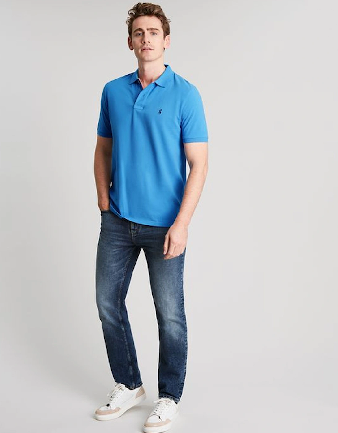 Men's Woody Polo Shirt Blue