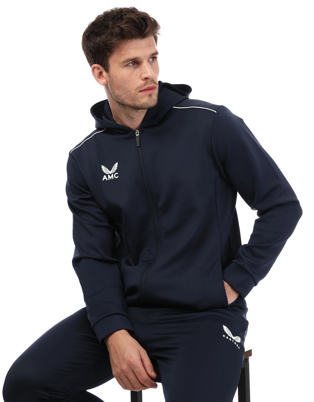 Mens Zip Through Hoody