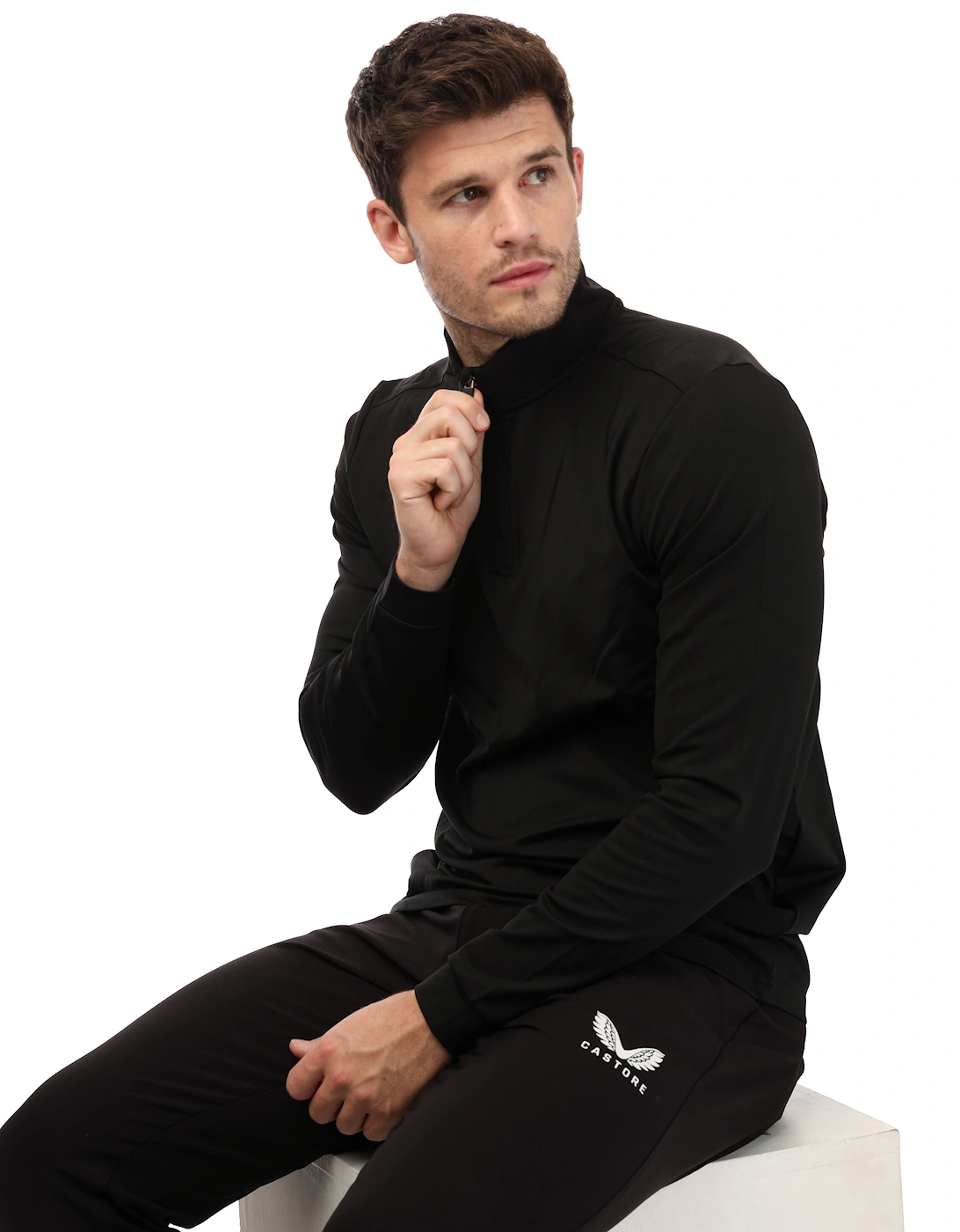 Mens Quater Zip Top