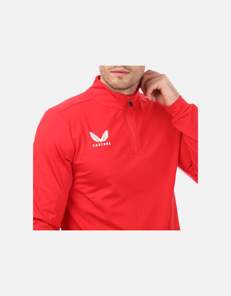 Mens Quater Zip Top