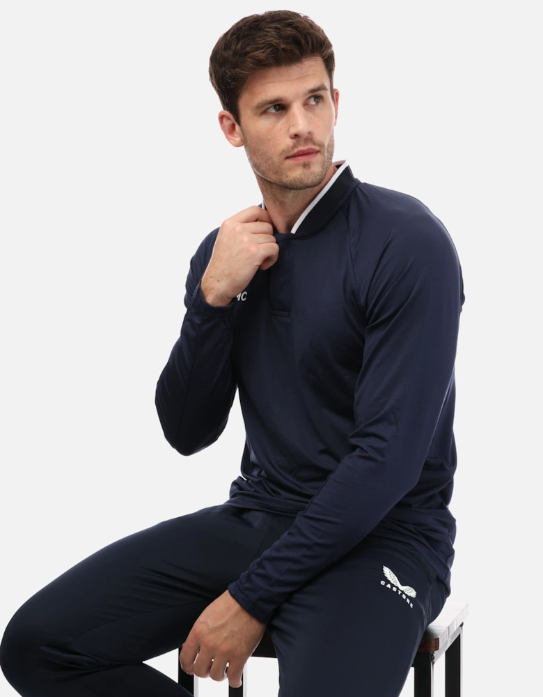 Mens Long Sleeve Polo