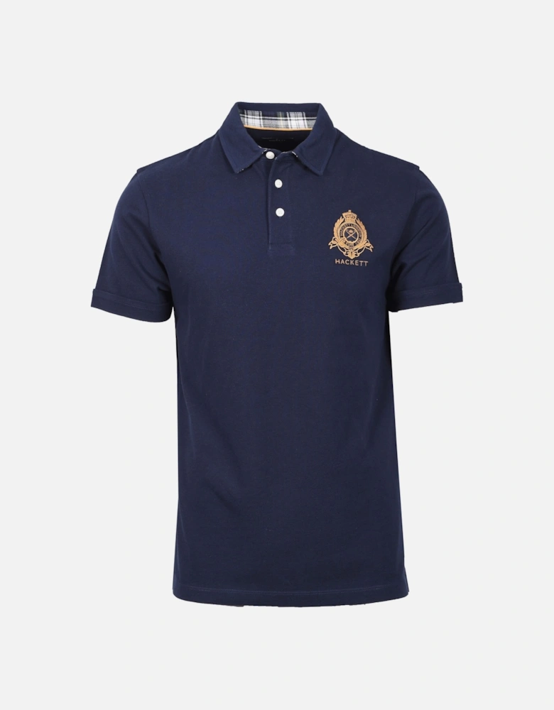 Heritage Logo Polo Navy