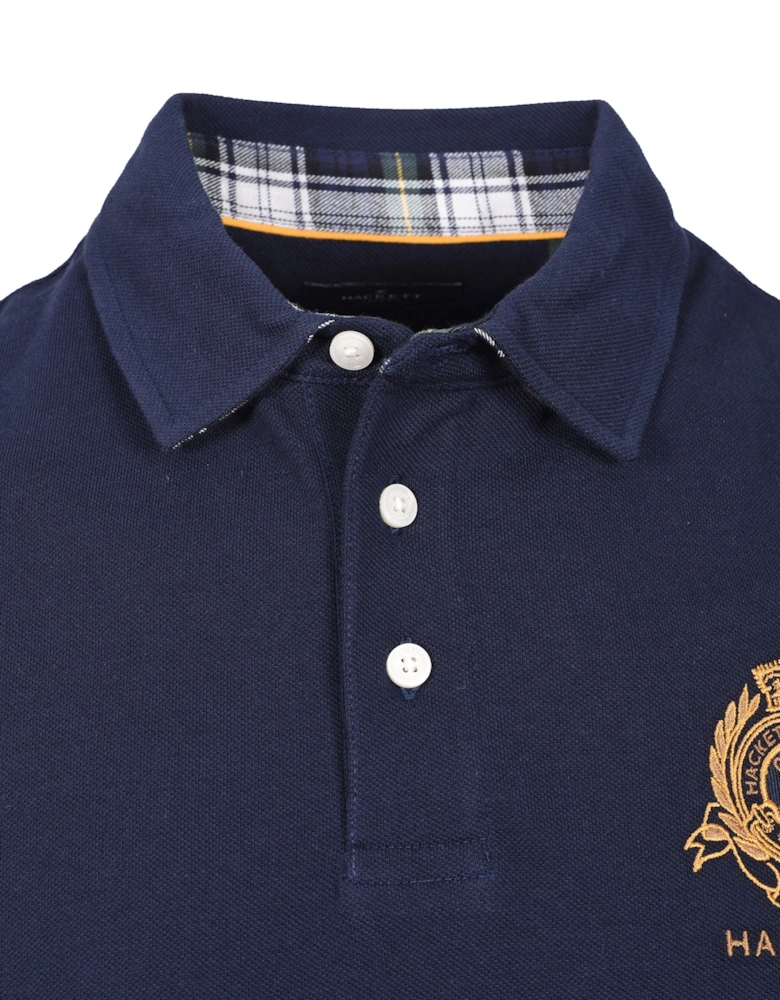 Heritage Logo Polo Navy