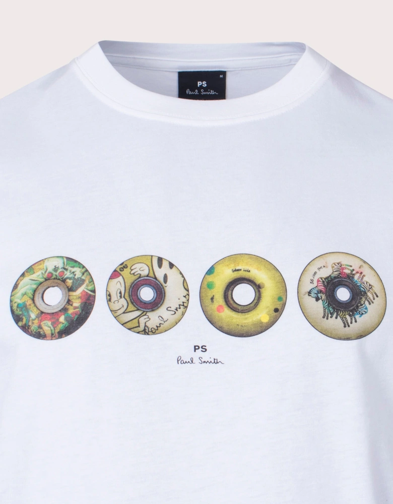 Wheels Print T-Shirt