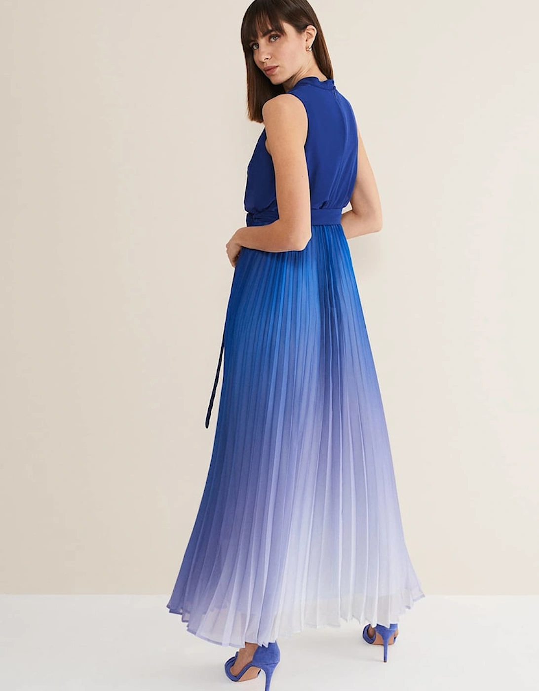 Piper Ombre Pleated Dress