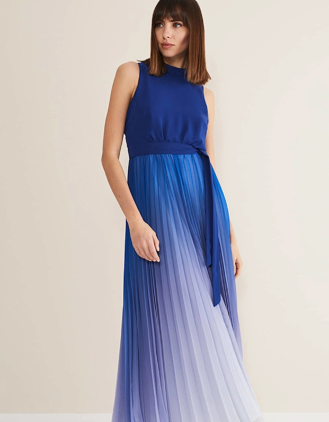 Piper Ombre Pleated Dress