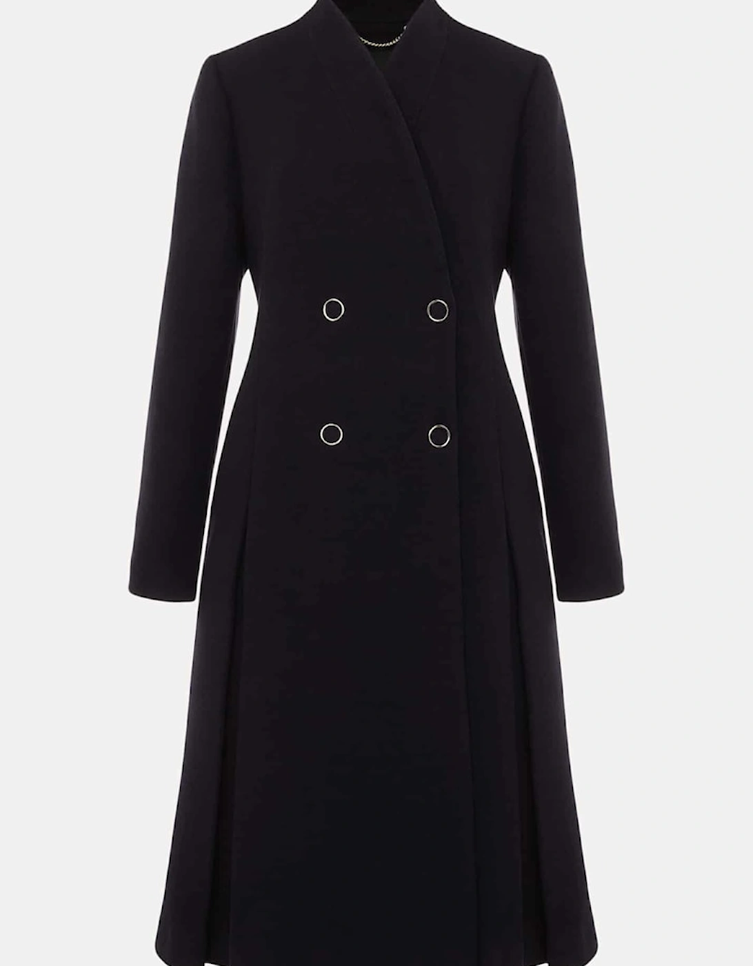 Evie-Rose Fit & Flare Wool Coat
