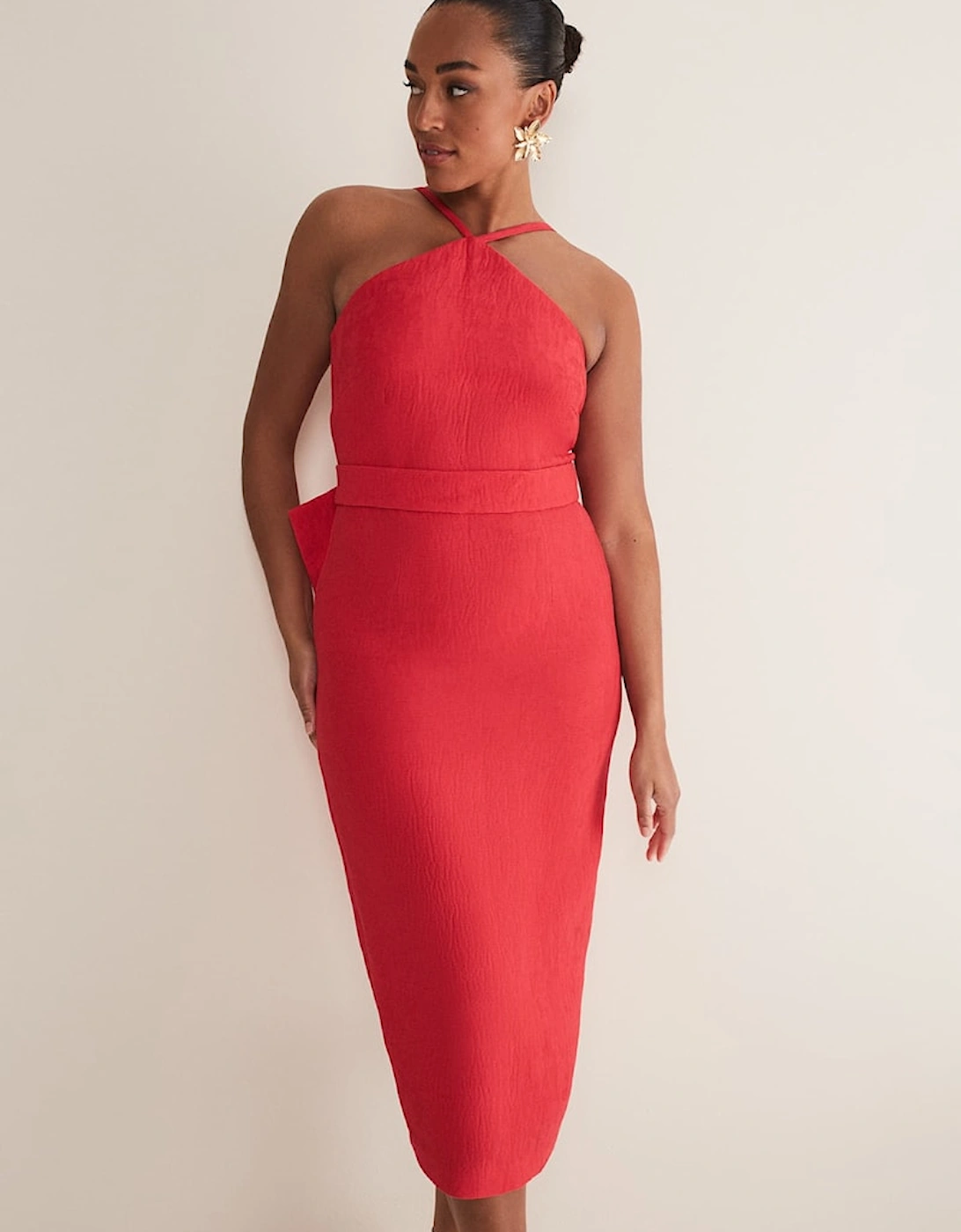 Sherani Bodycon Midi Dress