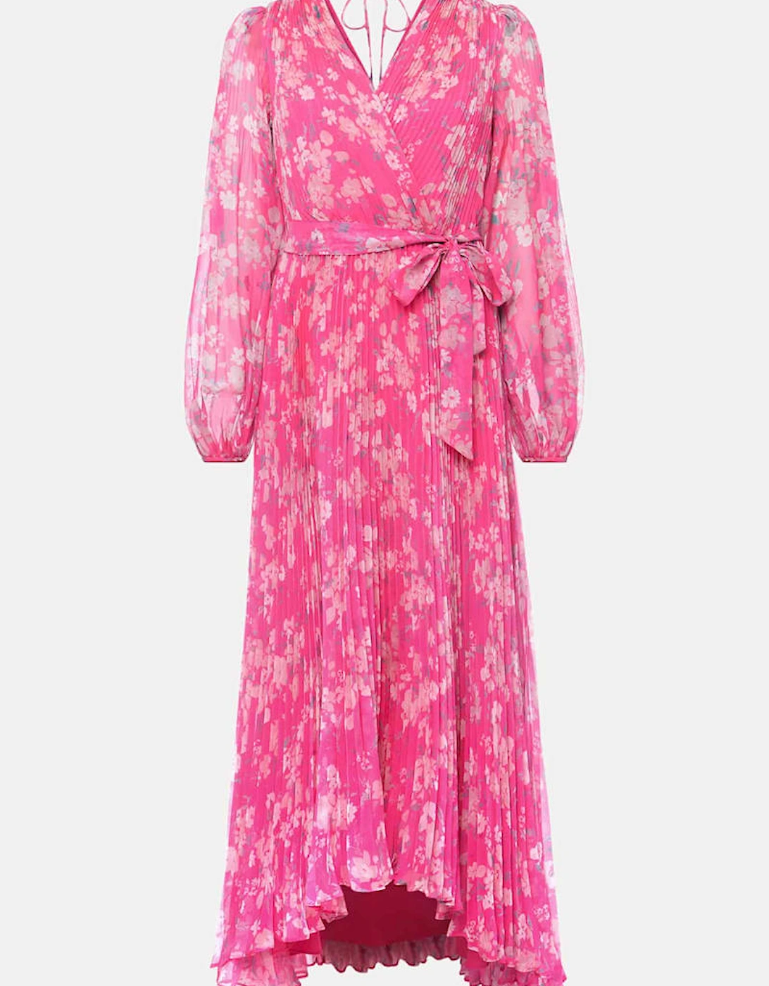 Hayley Floral Pleated Maxi Dress