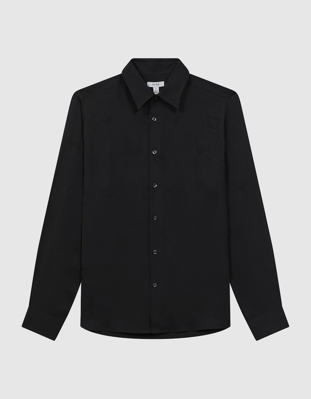 Jacquard Button-Through Shirt, 2 of 1
