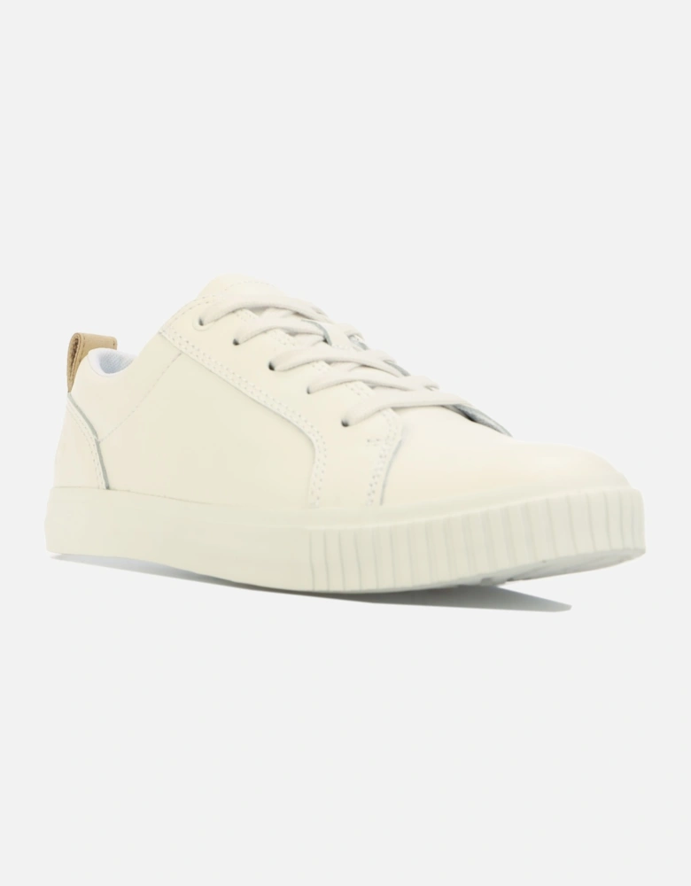 Womens Newport Bay Leather Oxford Trainers