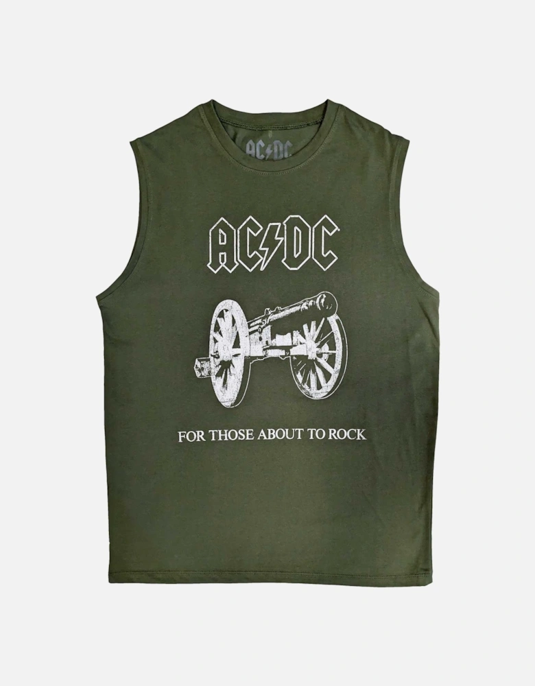 Unisex Adult About To Rock Cotton Tank Top